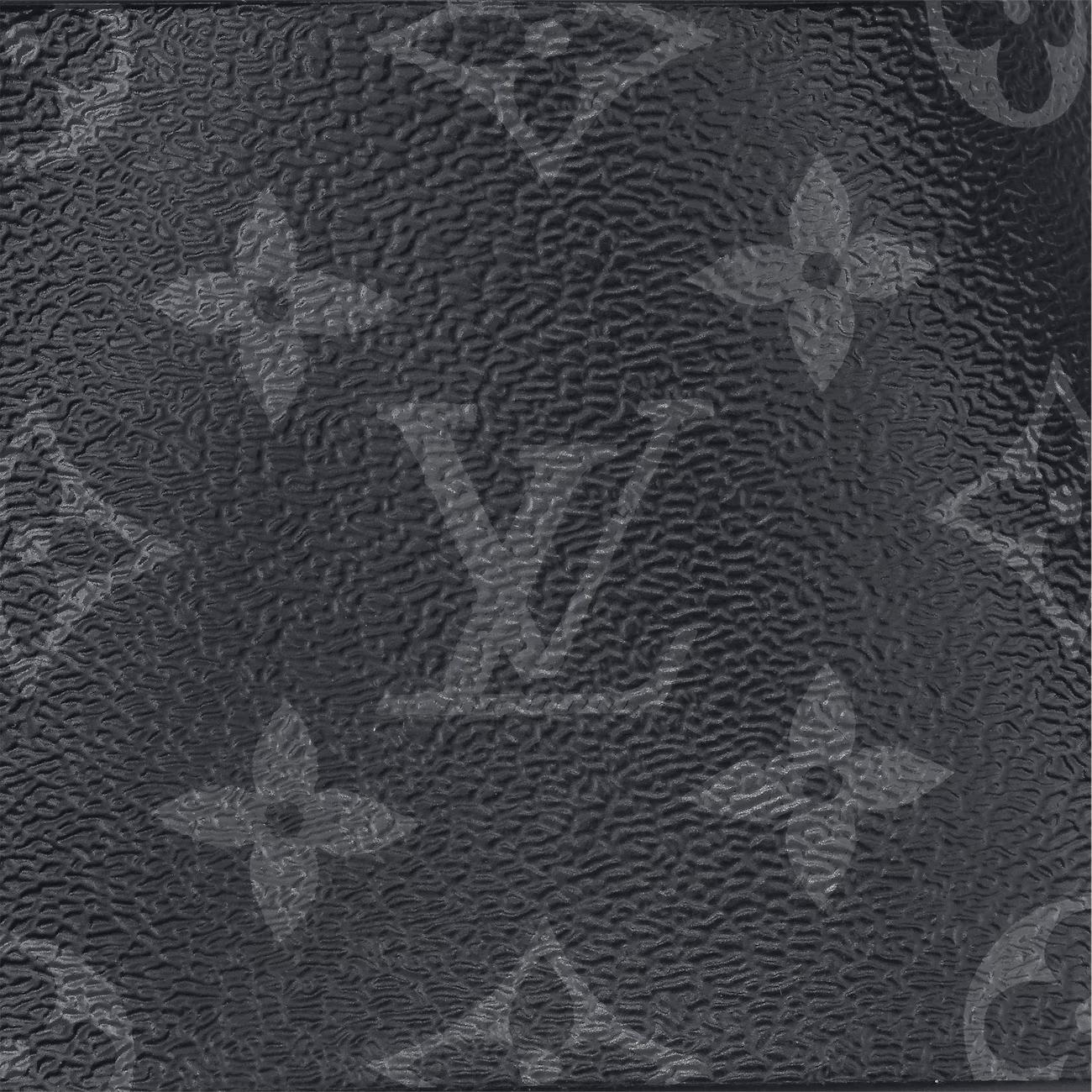 Dép Louis Vuitton Waterfront Mule Nam Monogram Eclipse